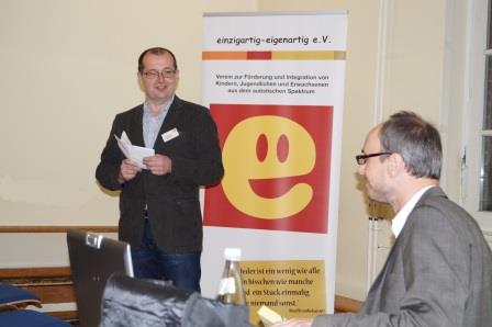 Thomas Löprich bei der Eröffnung der Veranstaltung