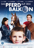 Plakat Das Pferd auf dem Balkon