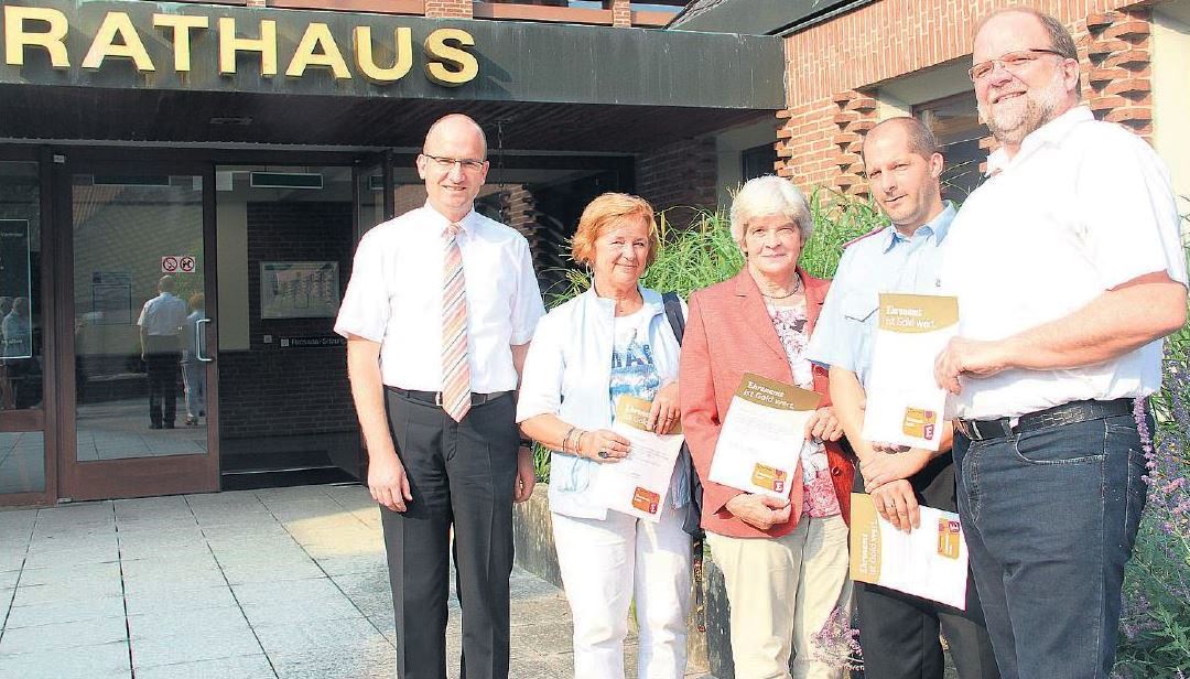Walsroder Erster Stadtart mit den Geehrten